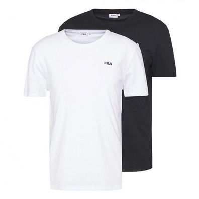 Fila T-Shirt Brod Tee 2-Pack weiß/ schwarz FAM0083.83072