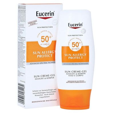 Protective Sunscreen Sunscreen Sunscreen SPF 50 (Sun Creme Gel) 150ml