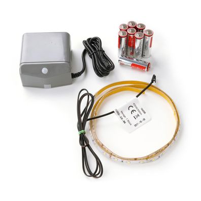 Fackelmann 80119 Waschbecken LED Beleuchtung mit Bewegungsmelder