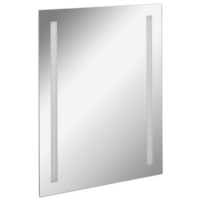 Fackelmann 84513 LED Badezimmerspiegel 60 cm Wandspiegel Badspiegel Linear