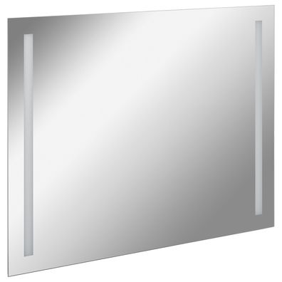 Fackelmann 84515 LED Badezimmerspiegel 100 cm Wandspiegel Badspiegel Linear