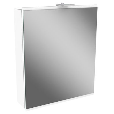 Fackelmann 84783 LED Spiegelschrank Türrahmen weiß 60 cm