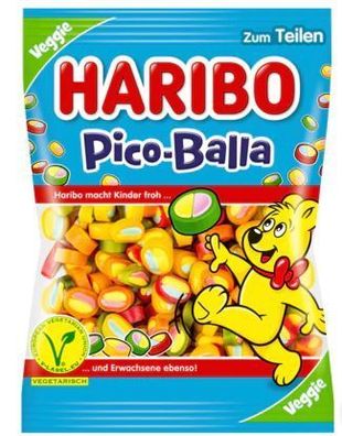 Haribo Pico Balla vegetarisch - je 175g /5 Varianten