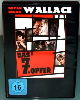 Edgar Wallace Das 7 Opfer Hansjörg Felmy DVD/ NEU/ OVP