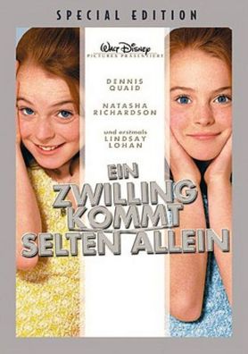 Ein Zwilling kommt selten allein Lindsay Lohan Dennis Quaid DVD NEU OVP