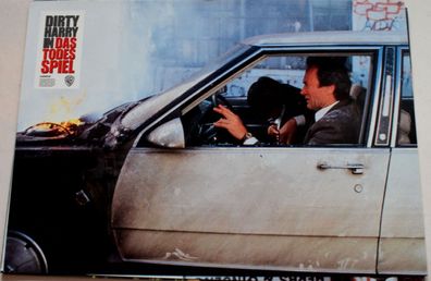 Dirty Harry Clint Eastwood Das Todesspiel Kinoaushangfoto 30x24cm 2