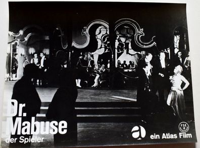 Dr Mabuse der Spieler Fritz Lang Kinoaushangfoto 30x24cm Motive 10