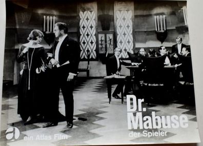 Dr Mabuse der Spieler Fritz Lang Kinoaushangfoto 30x24cm Motive 5