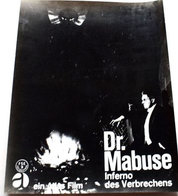Dr Mabuse Inferno des Verbrechens Fritz Lang Kinoaushangfoto 30x24cm 2