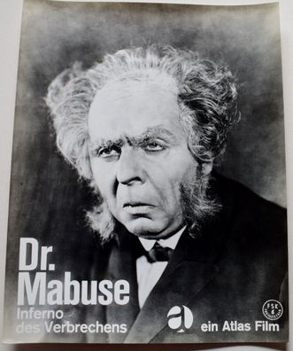 Dr Mabuse Inferno des Verbrechens Fritz Lang Kinoaushangfoto 30x24cm Motive 4