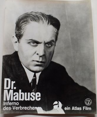 Dr Mabuse Inferno des Verbrechens Fritz Lang Kinoaushangfoto 30x24cm Motive 5