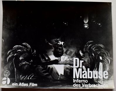 Dr Mabuse Inferno des Verbrechens Fritz Lang Kinoaushangfoto 30x24cm Motive 6