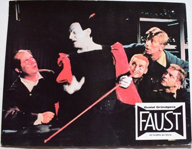 Faust Gustaf Gründens Willi Quadflieg Kinoaushangfoto 30x24cm Motive 17