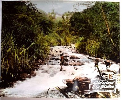 Geisterland der Südsee Neuguinea Eugen Schuhmacher Kinoaushangfoto 30x24cm 14