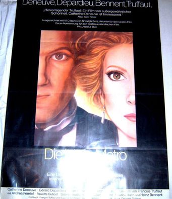Die letzte Metro Catherine Deneuve Gerard Filmplakat, Poster, A1 60 x 84 cm