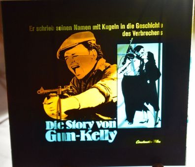 Die Story von Gun Kelly Dale Roberts Dia Original Kino-Dia / Film-Dia / Diacolor