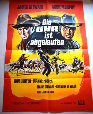 Die Uhr ist abgelaufen James Stewart Filmposter A 1 Kinoplakat - ca. 60 x 84cm