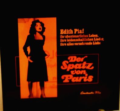 Edith Piaf Der Spatz von Paris Original Kino-Dia / Film-Dia / Diacolor /1