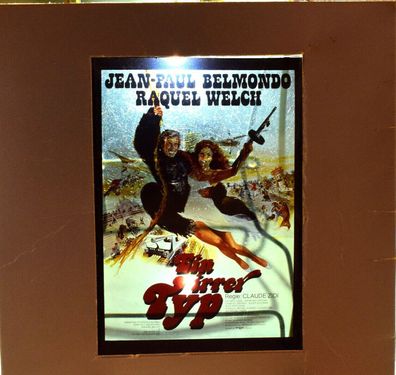 Ein Irrer Typ Jean Paul Belmondo Original Kino-Dia / Film-Dia / Diacolor