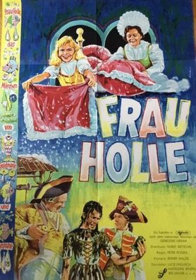 Frau Holle Lucie Englisch Filmposter A 1 Original Kinoplakat 60/84