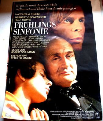 Frühlingssinfonie Herbert Grönemeyer Filmposter A 1 Original Kinoplakat 60/84