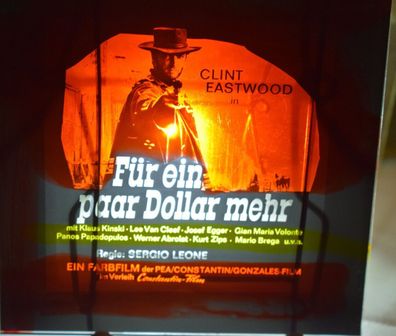 Für ein paar Dollar mehr Clint Eastwood Original Kino-Dia / Film-Dia / Diacolor/2