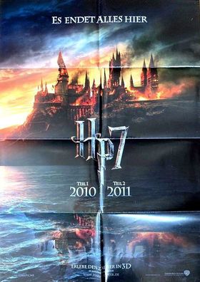Harry Potter Hp 7 Vorplakat Filmposter A 1 Original Kinoplakat 60/84