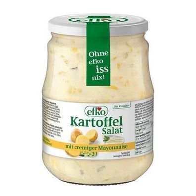 efko Kartoffelsalat mit cremig Mayonnaise von Efko 700g Österreichische Qualität