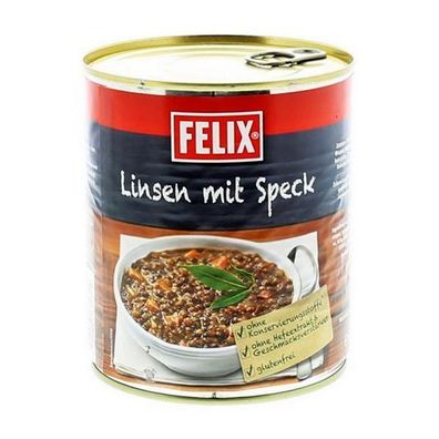 Felix Linsen mit Speck aus Österreich gluten-laktosefrei 800g - 4 Varianten