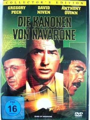 Die Kanonen von Navarone mit Gergory Peck Deutsche Fassung DVD/ OVP/ NEU