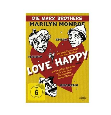 Die Marx Brothers - Love Happy (OmU), ? Chico Marx, Groucho Marx, DVD/ NEU/ OVP