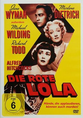 Die rote Lola von Alfred Hitchcock mit Marlene Dietrich, Jane Wyman DVD/ NEU/ OVP
