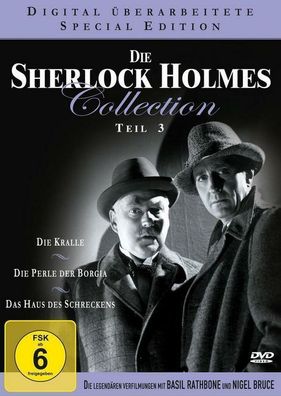 Die Sherlock Holmes Collection 3 NEU ( Die Kralle / Die Perle der Borgia /