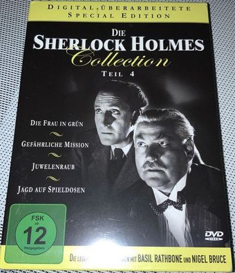 Die Sherlock Holmes Collection 4 NEU ( Die Frau in Grün / Gefährliche Mission