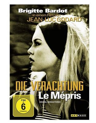 DIE Verachtung-le MEPRIS mit Birgitte BARDOT, MICHEL Piccoli - GODARD DVD/ NEU/ OV