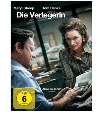 Die Verlegerin mit Meryl Streep und Tom Hanks - DVD/ NEU/ OVP