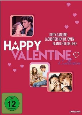 Dirty Dancing-Plan B-Lachsfischen im Jemen - Happy Valentine Collection, 3 DVDs