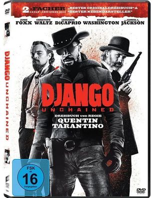 Django Unchained Jamie Foxx, Christoph Waltz, Leonardo DiCaprio DVD/ NEU/ OVP
