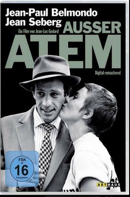 DVD - Außer Atem von Jean-Luc Godard mit Jean-Paul Belmondo, Jean Seberg - OVP