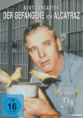 DVD - DER Gefangene VON Alcatraz mit Burt Lancaster und Karl Malden NEU & OVP