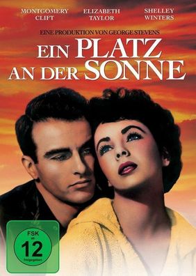 EIN PLATZ AN DER SONNE mit Montgomery Clift, Elizabeth Taylor, Shelley DVD/ OVP