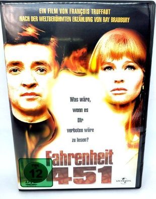Fahrenheit 451 mit Oskar Werner und Julie Christie - Deutsche Fassung - DVD/ OVP