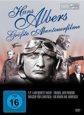 Hans Albers Größte Abenteuerfilme Ein Mann auf Abwegen 4 DVD Box NEU OVP