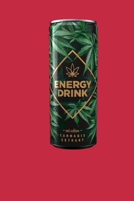 Energy DRINK mit Hanf-Kräuter Extrakt - 250ml 3 Varianten
