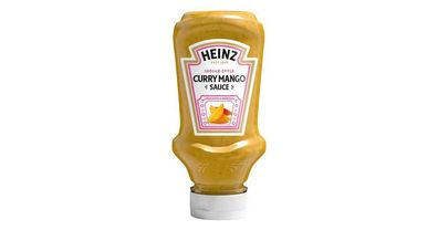 Heinz Curry Mango Sauce American Style - 220 ml Flasche - Grillsauce 3 Varianten