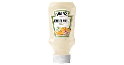 Heinz Knoblauch Sauce American Style - 220 ml Flasche - Grillsauce 3 Varianten