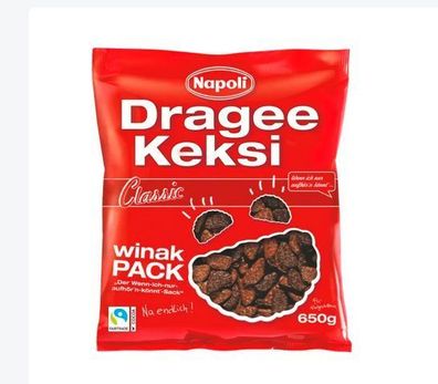 Dragee Keksi Classic Napoli Österreich je 650g - 3 Varianten