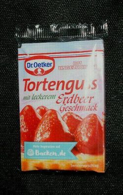 Dr. Oetker Tortenguss Rot mit Erdbeergeschmack 3 x 12g (110,83 KG) 1 bis 15 Pack