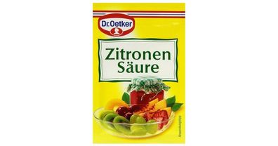 Dr. Oetker Zitronensäure, (5 x 5 g) Varianten 1 bis 15 Pack