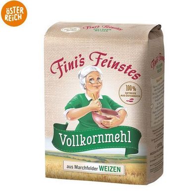 Fini's Feinstes Weizenvollkornmehl Österreichischer WEIZEN - 1kg